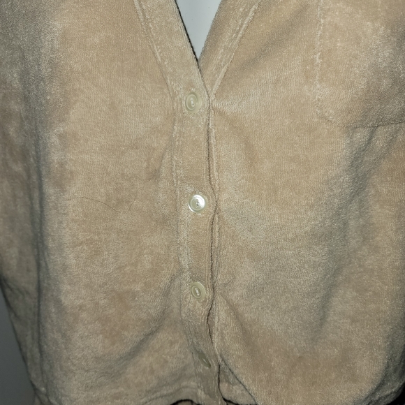 Nasty Gal Cropped Shirt And Shorts Lounge Set - Picture 3 of 6